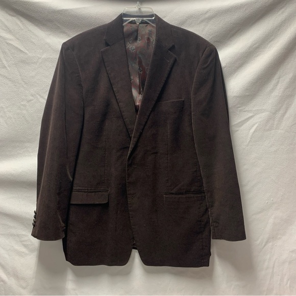 Men's Brown Blazer Ralph Lauren 44L Corduroy